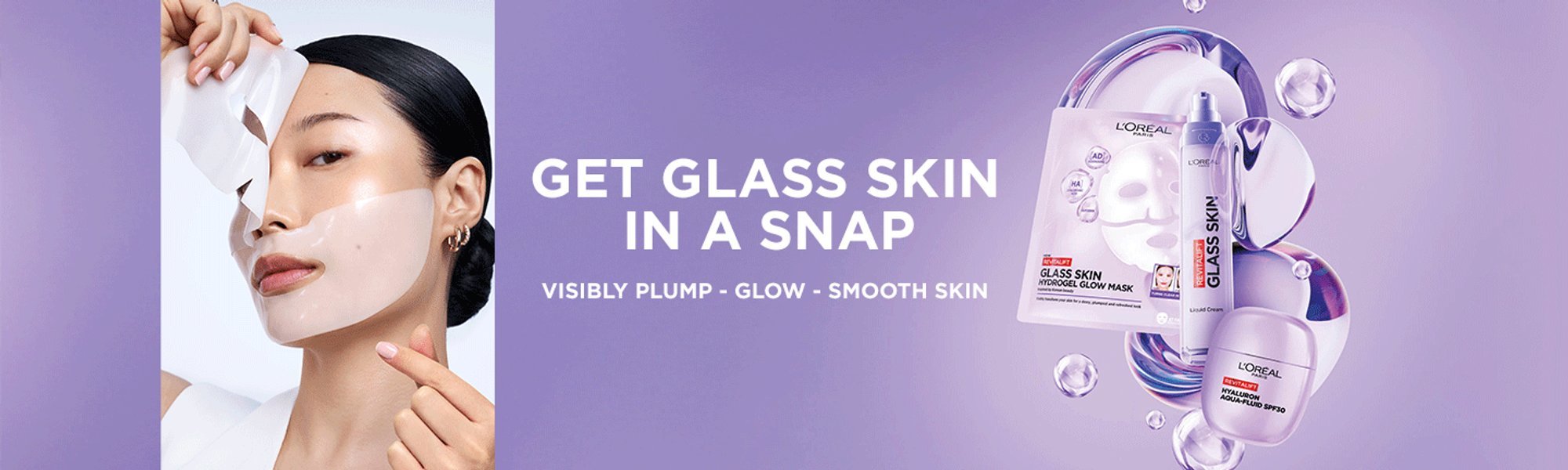 Glass Skin Glow Banner New