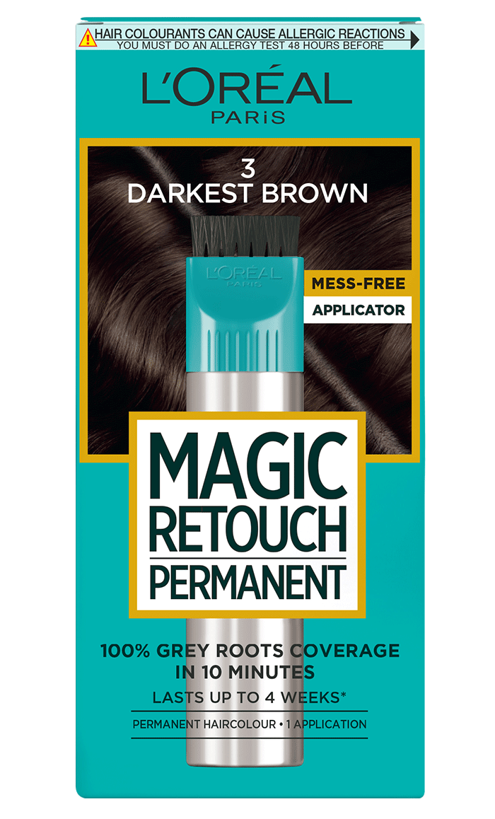 3 DARKEST BROWN MAGIC PERM