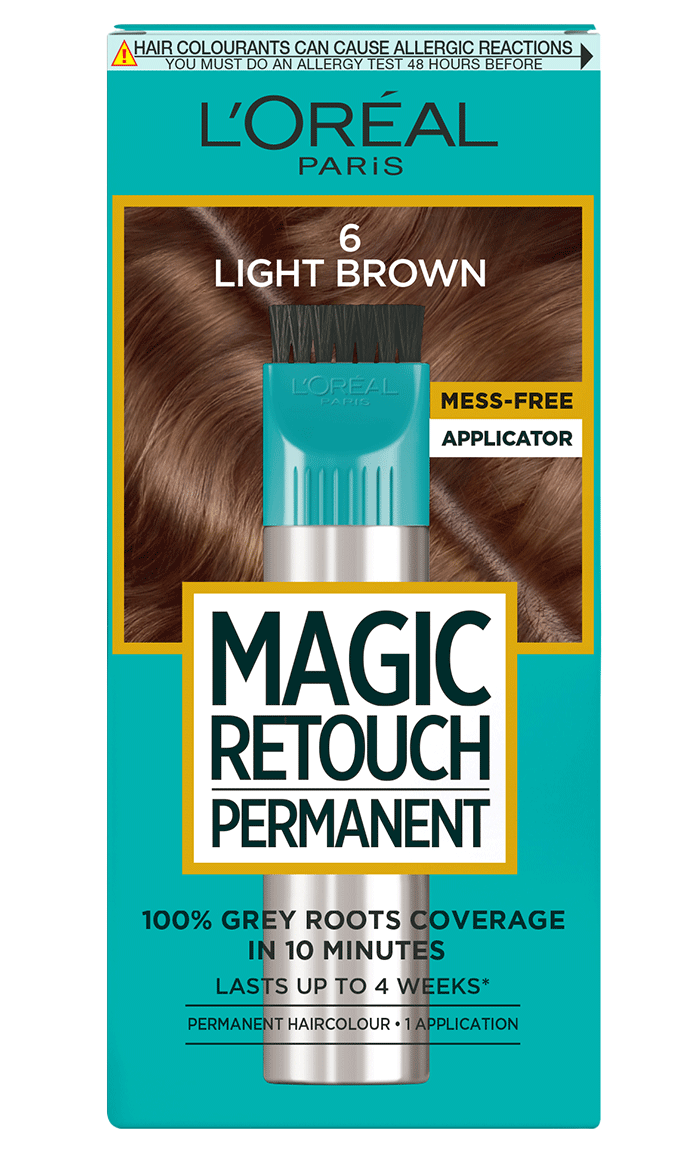 6 LIGHT BROWN MAGIC PERM