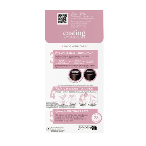 223 Espresso Darkest Brown Semi Permanent Hair Dye 2