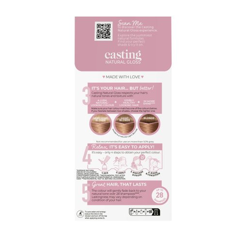 823 Latte Light Blonde Semi Permanent Hair Dye 2