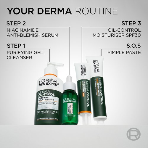 Derma Control Cleansing Gel |Men Expert| L'Oréal Paris