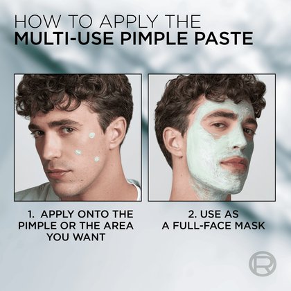 5 Derma Control Pimple Paste Application Shot