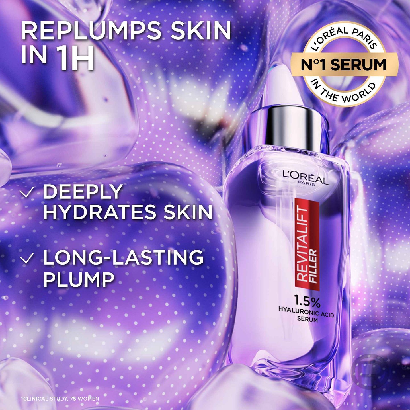 revitalift filler hyaluron anti wrinkle serum