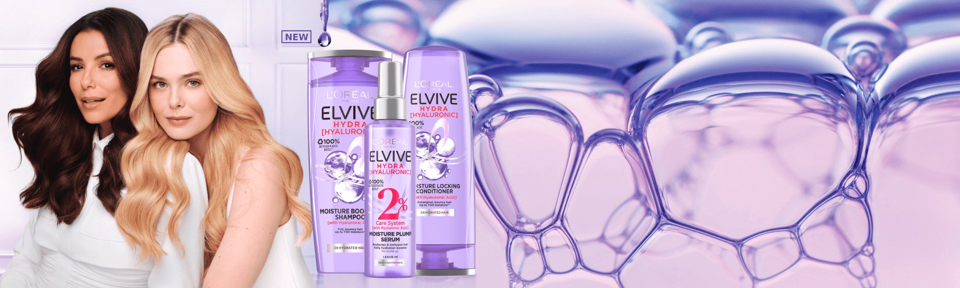 Elvive Hydra [Hyaluronic] with Hyaluronic Acid Hair Care L'Oréal Paris