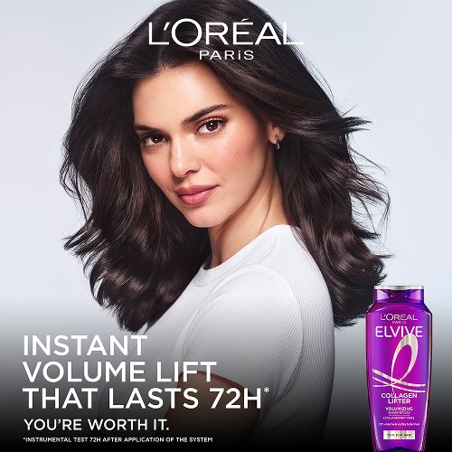 20252506 Oap Elvive Collagen Lifter Shampoo Eu Main Claim ATF01 Kjenner Dmi Ecomm Img 2000x2000