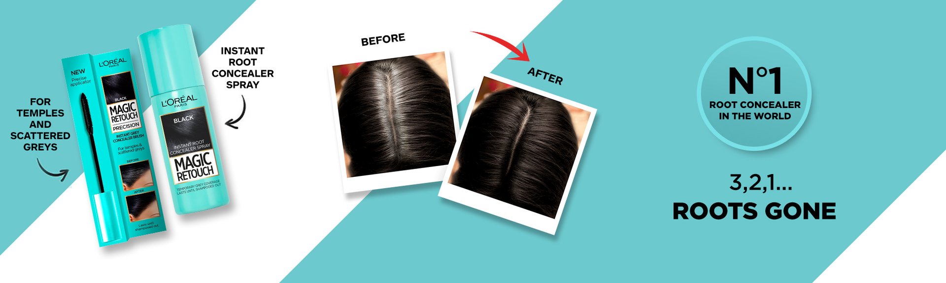 Magic Retouch Root Touch Up Hair Spray L Or al Paris