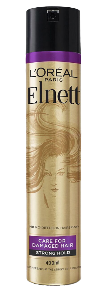 L Oreal Paris Hair Spray Elnett Damaged 400ml 000 3600522906209 Front