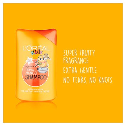 Kids Extra Gentle 2-in-1 Tropical Mango Shampoo, sales claim