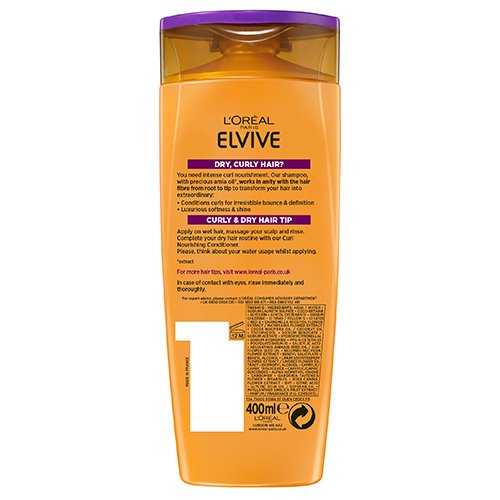 elvive curly hair shampoo