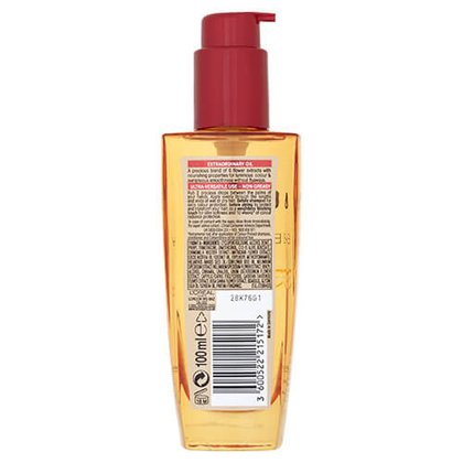 L'Oreal Paris Elvive Extraordinary Oil Colour - back of pack
