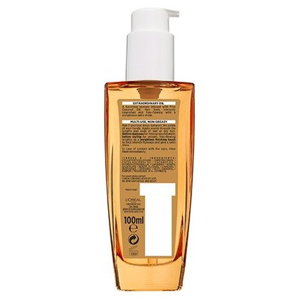 Coconut Hair Oil - back of pack