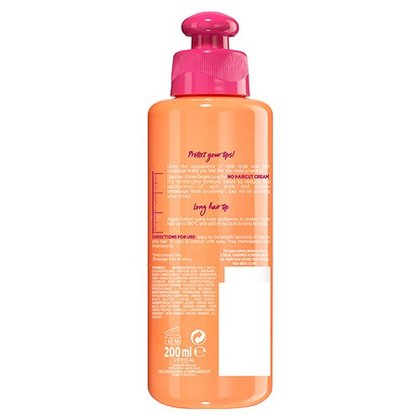 L'Oreal Elvive Dream Lengths No Haircut Cream - back of pack