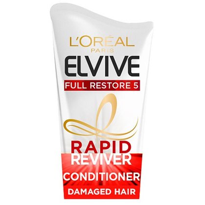 L'Oreal Elvive Full Restore Rapid Reviver Damaged Hair Power Conditioner - closeup
