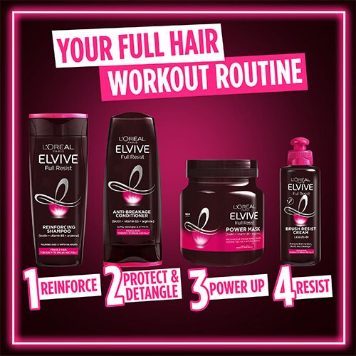 Fragile Hair Brush Resist Cream, Product Range