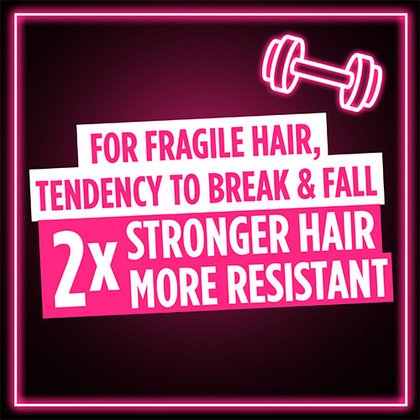 Fragile Hair Brush Resist Cream, for fragile hair, tendency to break and fall. 2x stronger hair, more resistant