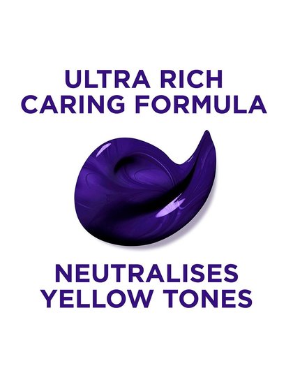 Colour Protect Anti-Brassiness Purple Mask, sales claim - ultra rich caring formula, neutralises yellow tones