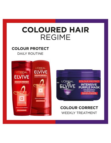 Colour Protect Anti-Brassiness Purple Mask - coloured hair regime