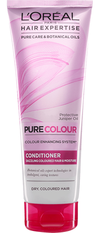 hair expertise pure colour enhancing dazzling coloured hair volume conditioner