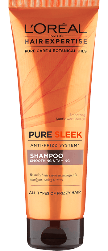 Hair Expertise Pure Sleek Anti Frizz Smoothing And Taming Shampoo L Oreal Paris
