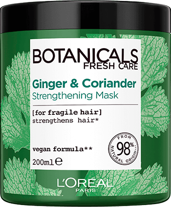 Botanicals Ginger & Coriander Fragile Hair Vegan Hair Mask L'Oréal Paris