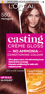 Casting Crème Gloss 550 Mahogany Brown Semi Permanent Hair Dye | Hair
