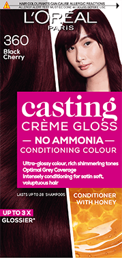 Black cherry store hair dye