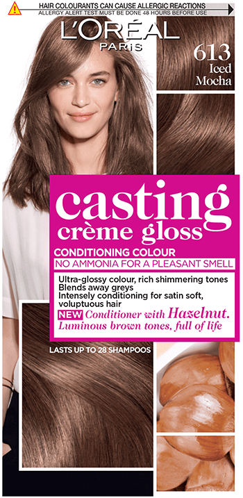 Casting Creme Gloss 613 Iced Mocha Brown Semi Permanent Hair Dye Hair Colour L Oreal Paris