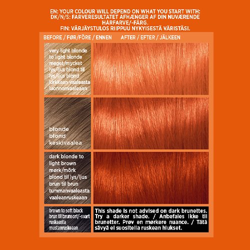 Home Hair Hair Colour Go Bold with Colorista Hair Dye Electric Mango
