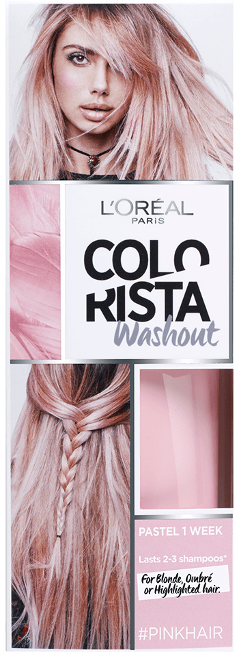 Colorista Washout Pink Semi-Permanent Hair Dye | Hair Colour | L'Oréal Paris