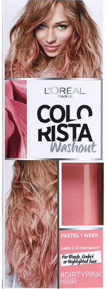 Colorista Washout Dirty Pink Semi-Permanent Hair Dye | Hair Colour |  L'Oréal Paris