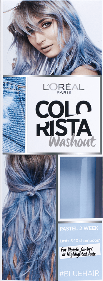 Colorista Washout Blue Semi-Permanent Hair Dye | Hair Colour | L'Oréal Paris