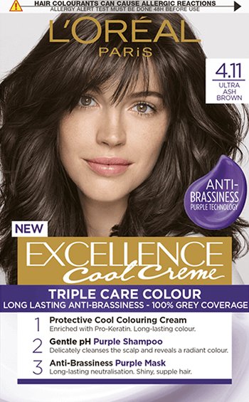 Excellence Cool Crème Permanent Hair Dye  Ultra Ash Brown | L'Oréal  Paris