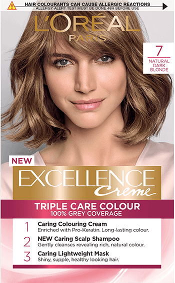 Excellence Creme 7 Natural Dark Blonde Permanent Hair Dye Hair