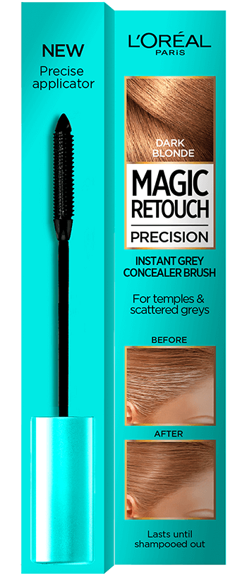 Magic Retouch Dark Blonde Precision Instant Grey Concealer Brush | Hair  Colour | L'Oréal Paris