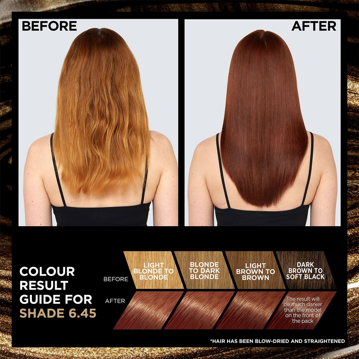 Préférence 6.45 Brooklyn Intense Copper Auburn Red Permanent Hair Dye
