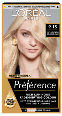 9 13 Very Light Ashy Golden Blonde