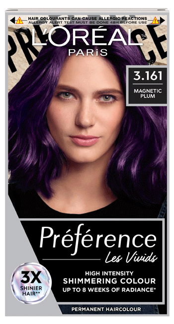 Loreal hair dye purple discount