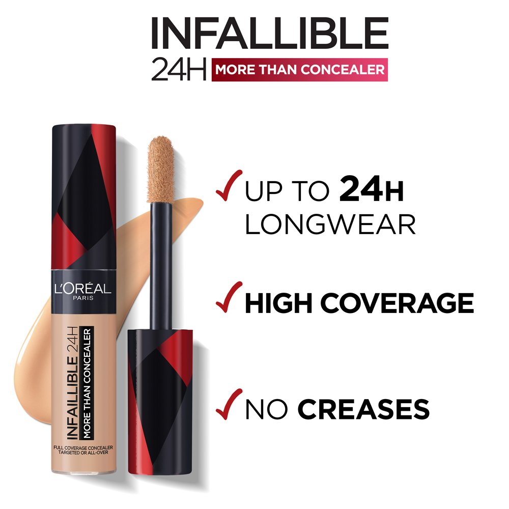 Infallible 24H More Than Concealer 331 Latte Make Up L Oreal Paris