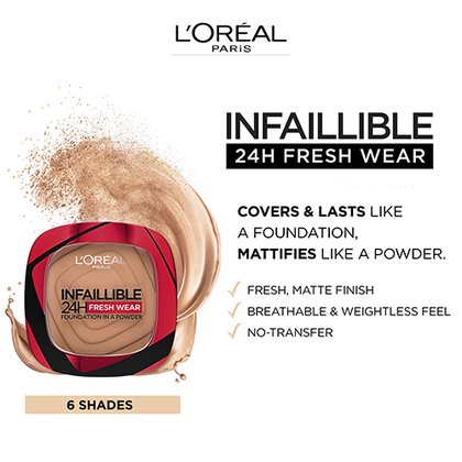Infallible 24H Wear Foundation Powder | Makeup | L'Oréal Paris