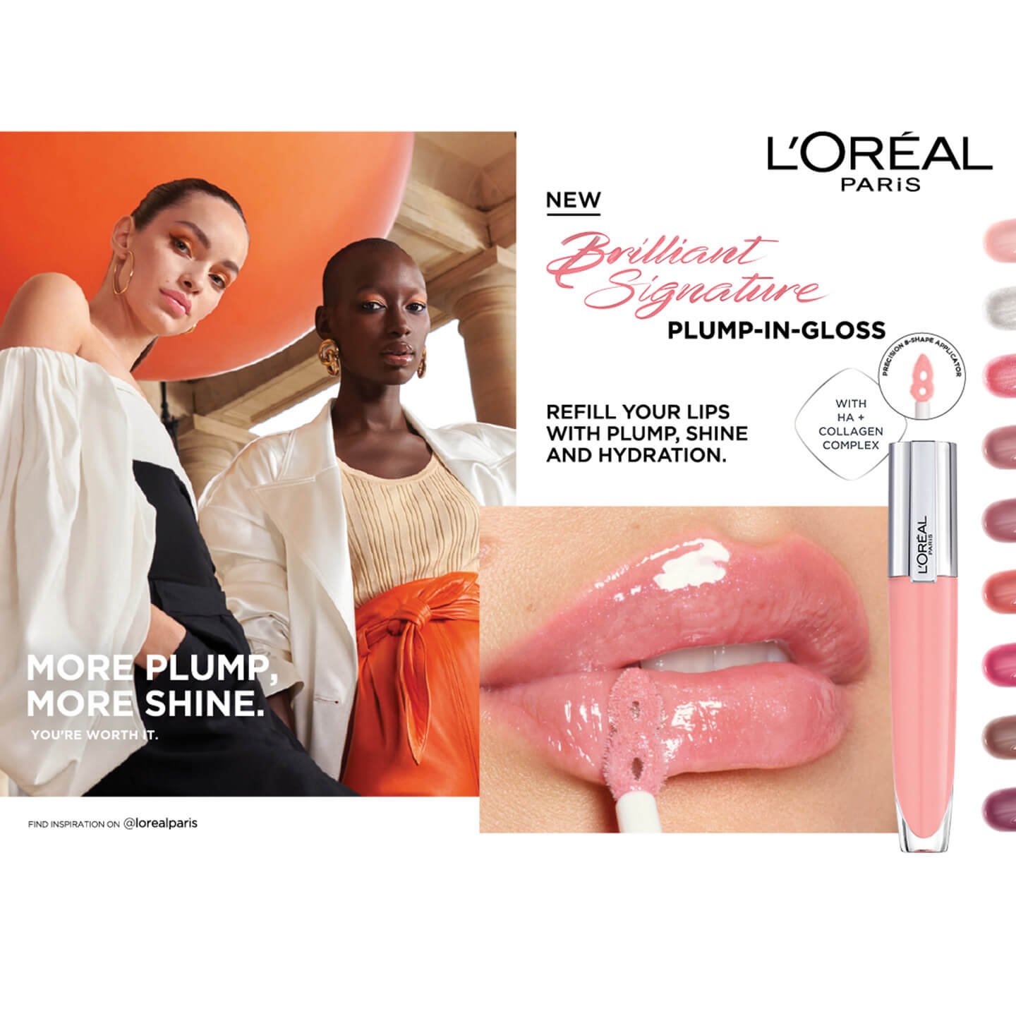 Loreal plump and shine 2025