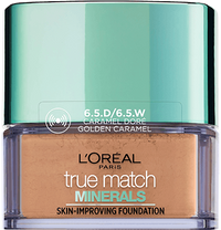 True Match Minerals Powder Foundation 6.5W Golden Caramel