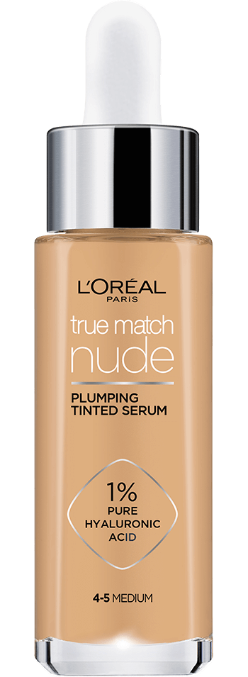 True Match Nude Plumping Tinted Serum 4-5 Medium | Makeup | L'Oréal Paris