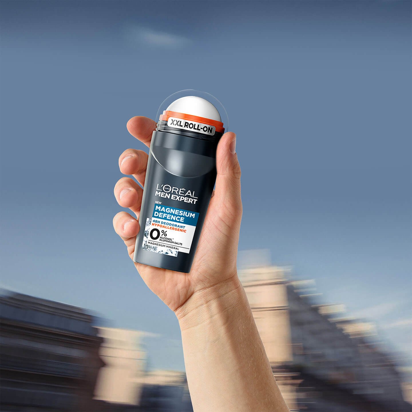 Magnesium Defence Hypoallergenic RollOn Deodorant L'Oréal Paris