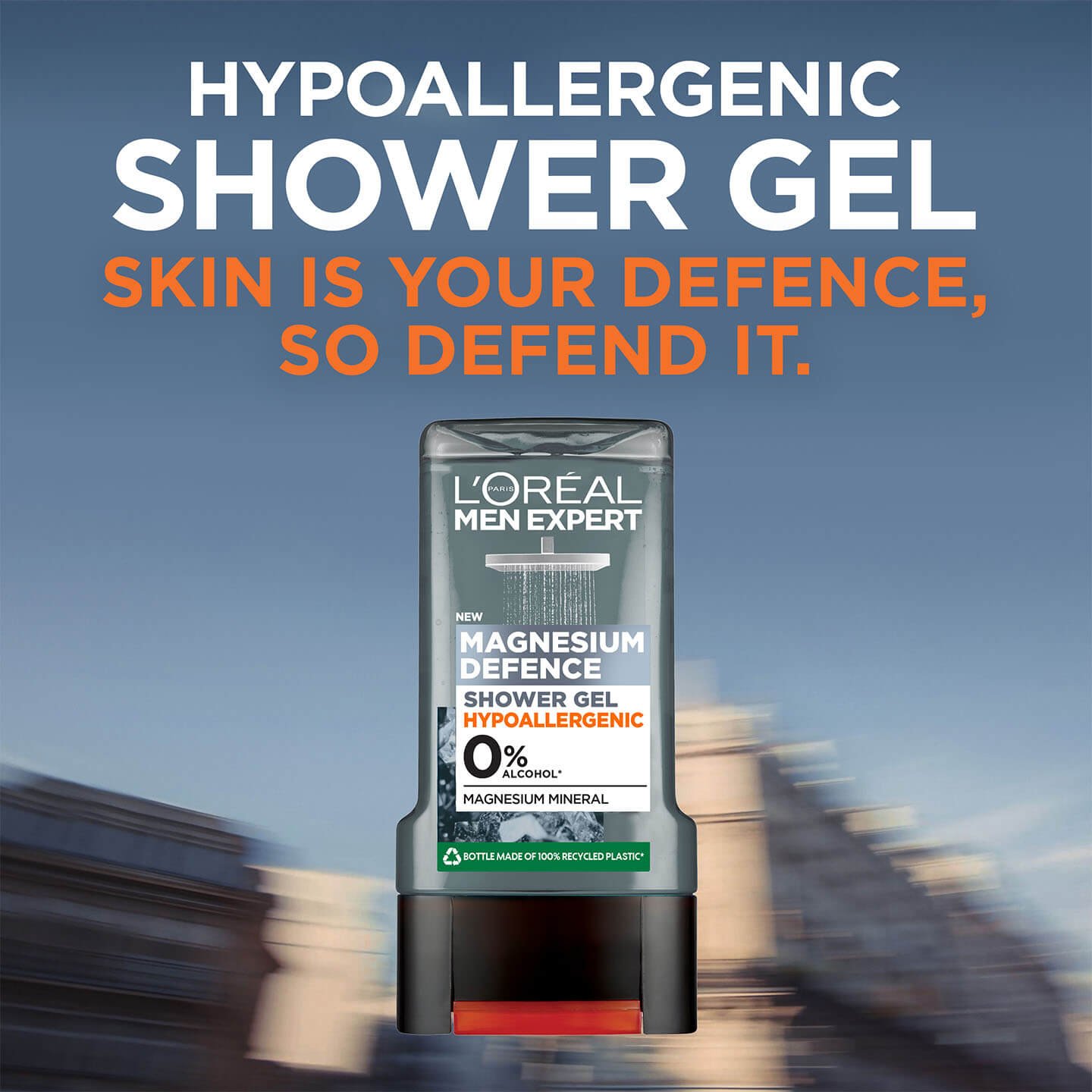 Magnesium Defence Hypoallergenic Shower Gel Skincare L'Oréal Paris