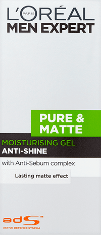 Men Expert Pure & Matte Anti-Shine Gel Moisturiser