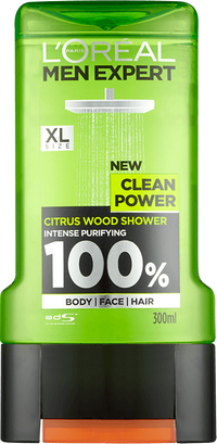 Men Expert Clean Power Shower Gel