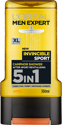 Men Expert Invincible Sport Shower Gel 
