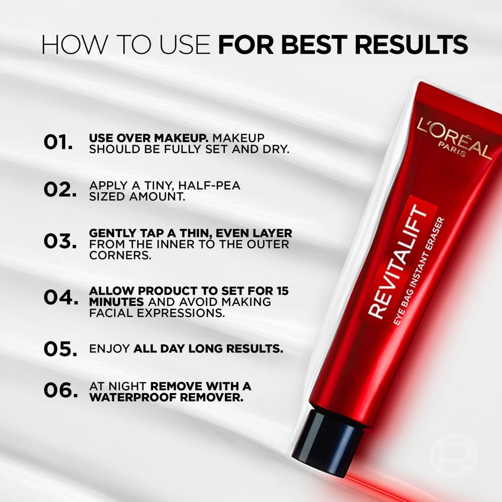 Loreal Revitalift Eye Bag Instant Eraser user review