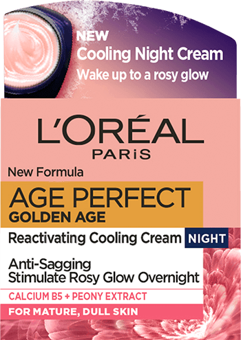 Age Perfect Golden Age Cooling Night Cream Skin Care L Oreal Paris